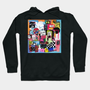 Let Me Flee POpart Hoodie